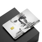autocollants cartes bancaires credit multicolore dessin anime waterproof réutilisable festive decoration magnetic