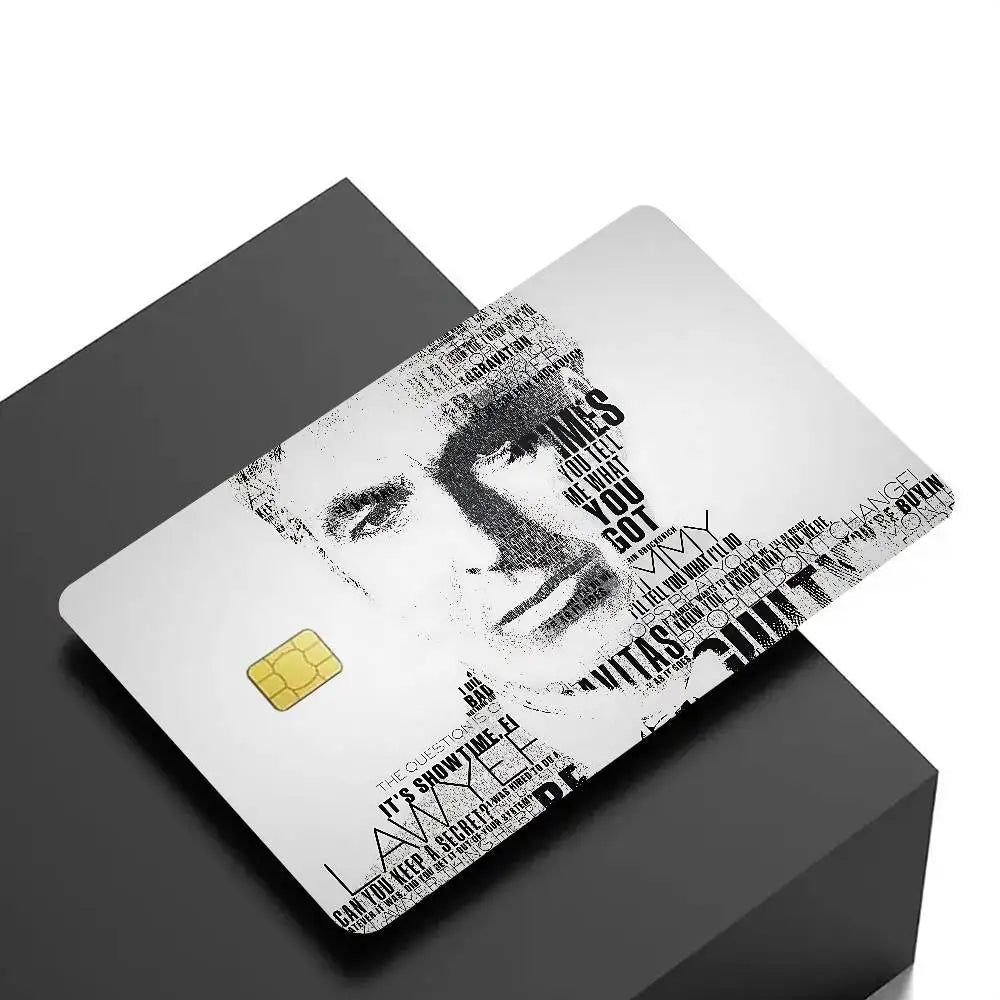 autocollants cartes bancaires credit multicolore dessin anime waterproof réutilisable festive decoration magnetic