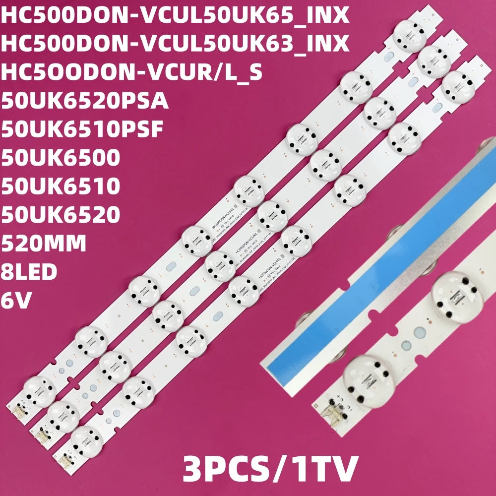 bande lumineuse led blanc bleu 520mm 8led moderne fixations adaptateur 110 240v