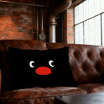 housse coussin pingouin dessin animé double face polyester 30x50cm 40x60cm 48x74cm 50x70cm chambre canapé