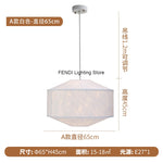 suspension lumineuse tissu blanc beige moderne minimaliste lustre salon chambre intérieur épuré