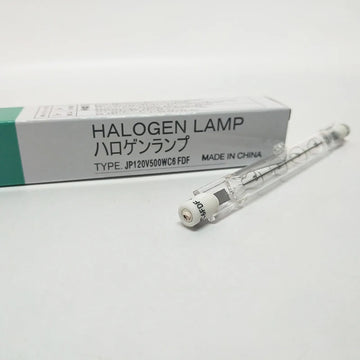 lampe halogène 120v transparente moderne ampoule r7s lumière tungstèneclair emballage