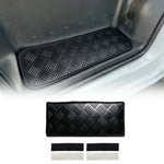 tapis sol voiture moderne texture diamantée noir adhésif antidérapant durable entrée camping car
