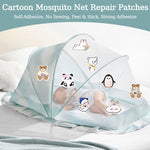 autocollants adhésifs anti moustiques transparents animaux cartoon voyage extérieur campement maison