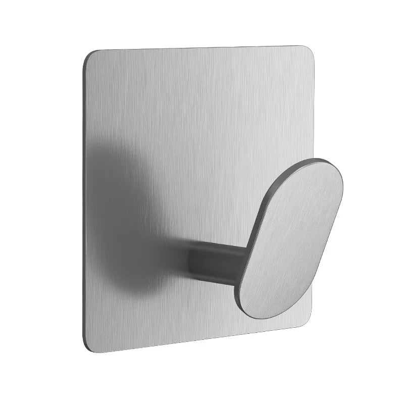 porte serviettes adhésifs acier inoxydable noir argenté moderne pièces multiple usage