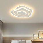 plafonnier led ultra mince spirale moderne nordique lumière blanc salon chambre