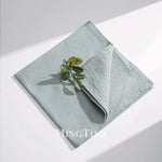 serviettes coton unies réutilisables classiques beige rose vert bleu marine table maison party