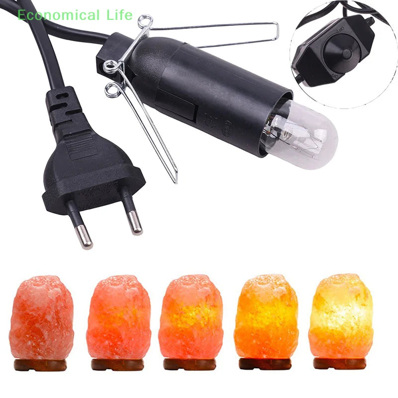 lampe sel câble électrique interrupteur variateur moderne orange rouge jaune