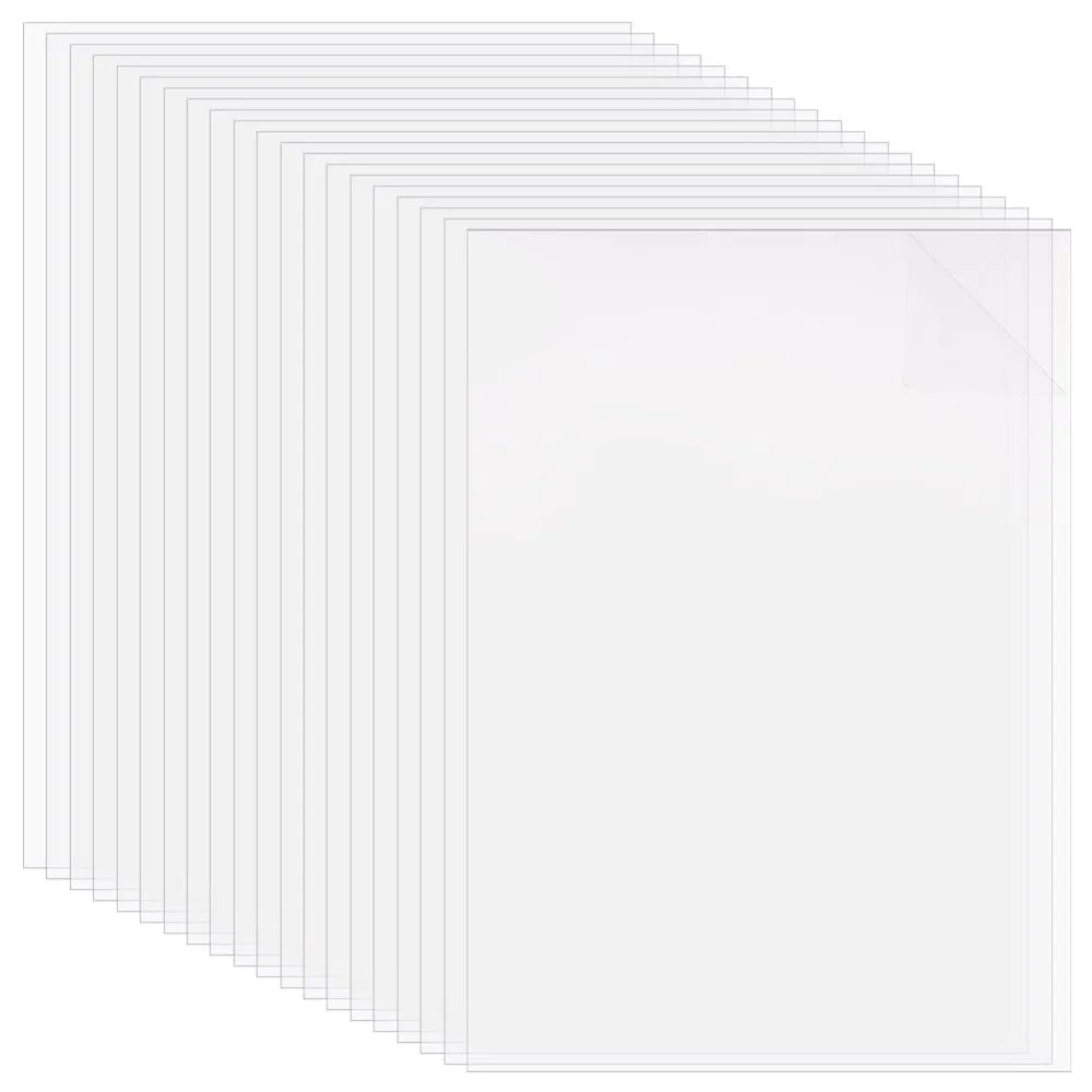 film plastique transparent protection photo a4 moderne sans motif très fin