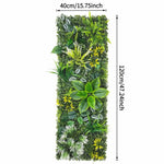 décoration murale plante artificielle verte feuilles naturelle intérieur herbe végétale haute qualité suspension jardin
