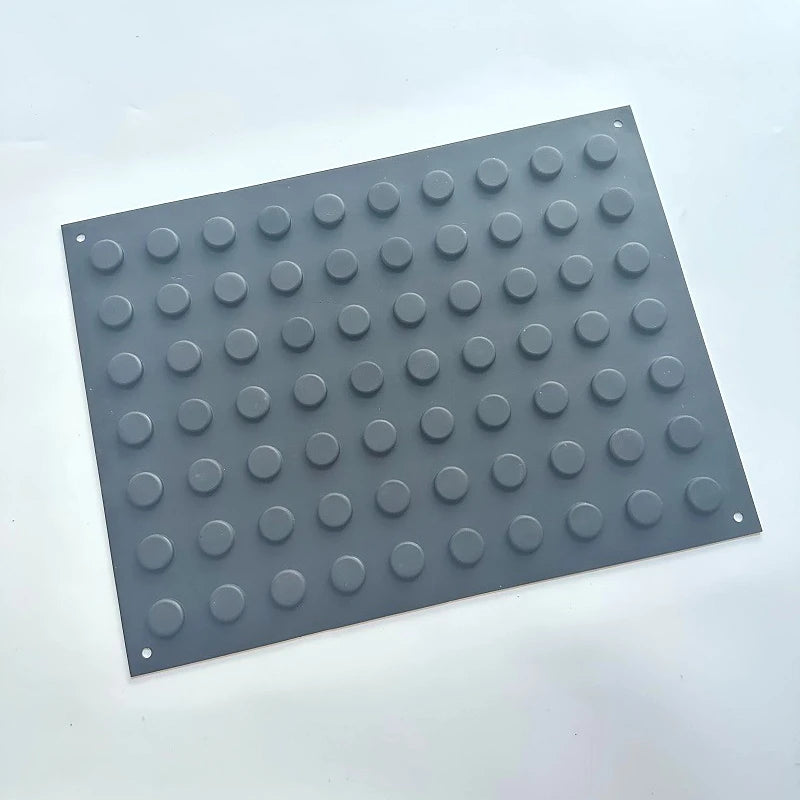tapis magnétique silicone violet vert bleu moderne instruments médicaux