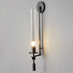 lampes murales modernes or noir abat jour verre rayures ampoule filament apparent chambre cuisine