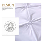 Ensemble housse de couette et taies d'oreiller en coton