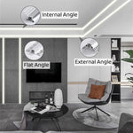 Profil LED aluminium avec embouts
