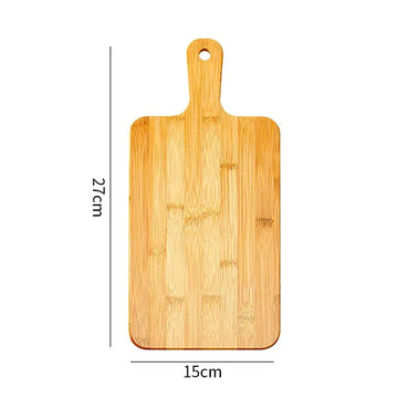 planches découper bambou naturel rectangulaires respectueuses l'environnement modernes 35cm 18cm