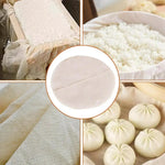 tissu coton vapeur cuisine cuiseur dim sum riz chignon rustique traditionnel nappe linge domestique