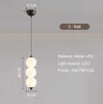 lumières suspendues modernes globes blanc doré chambre salon led minimalistes