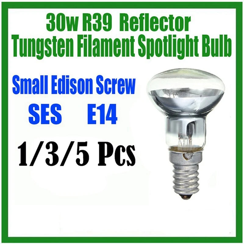ampoule filament tungstene transparente argentee e14 classique 39mm 65mm opaque rond lisse
