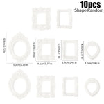 cadres photo vintage or ornements baroques décoration adhésifs scrapbooking artisanat