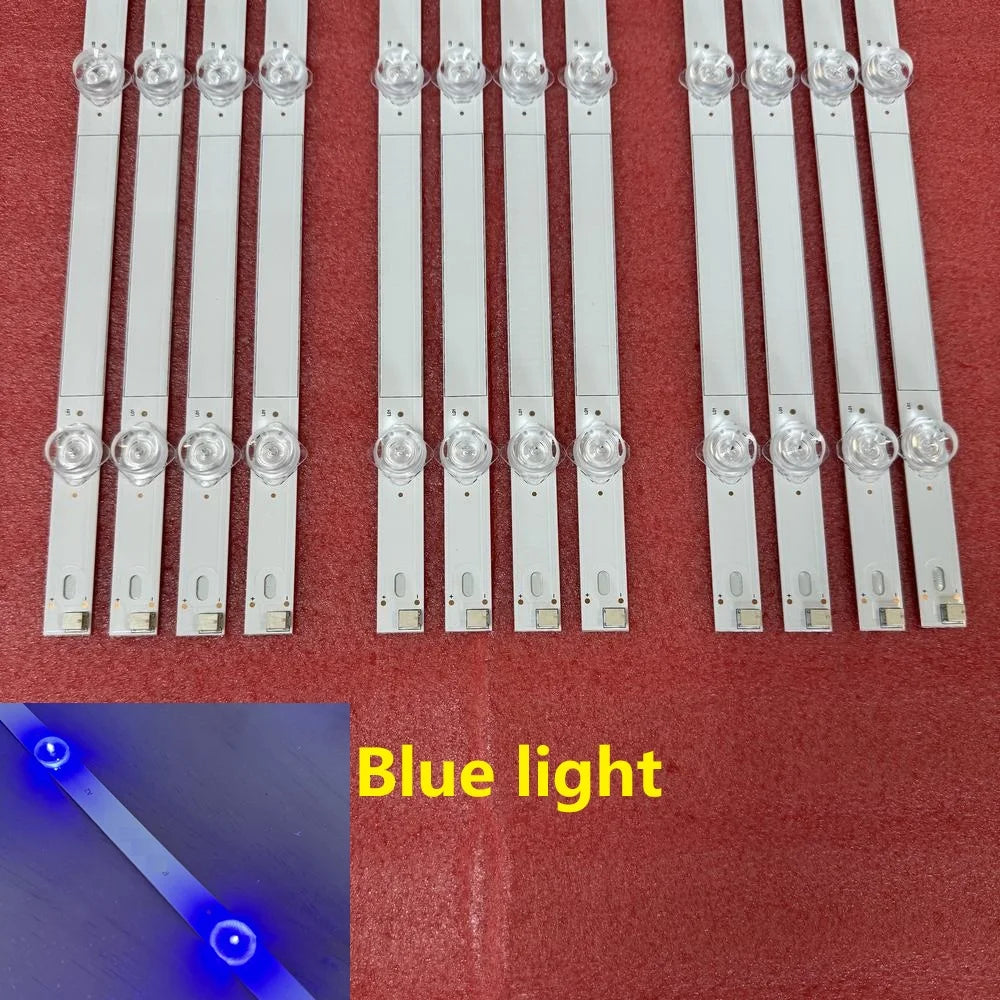 bande lumineuse led blanc bleu moderne fixation connecteur électrique aluminium