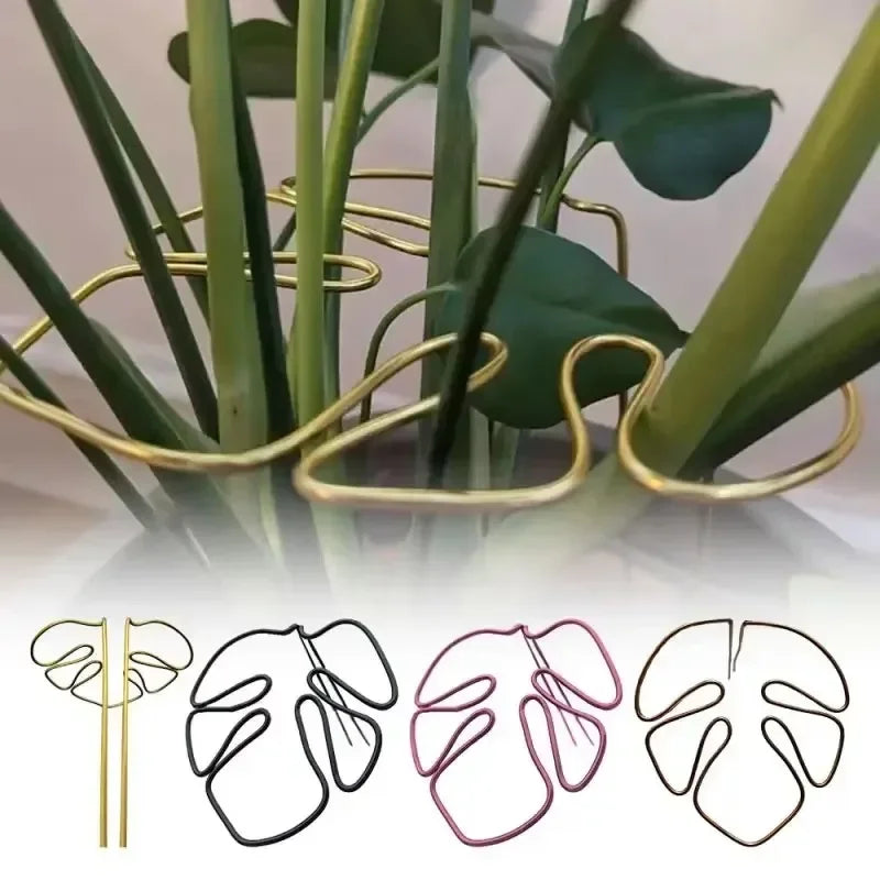 support plante or moderne adhésif facile géométrique simpleDecorationPlantes vàng adhesive easy geometric simple