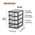 rangements transparents moderne bureaux organisateur eco friendly divers objets stockage multifonctionnels