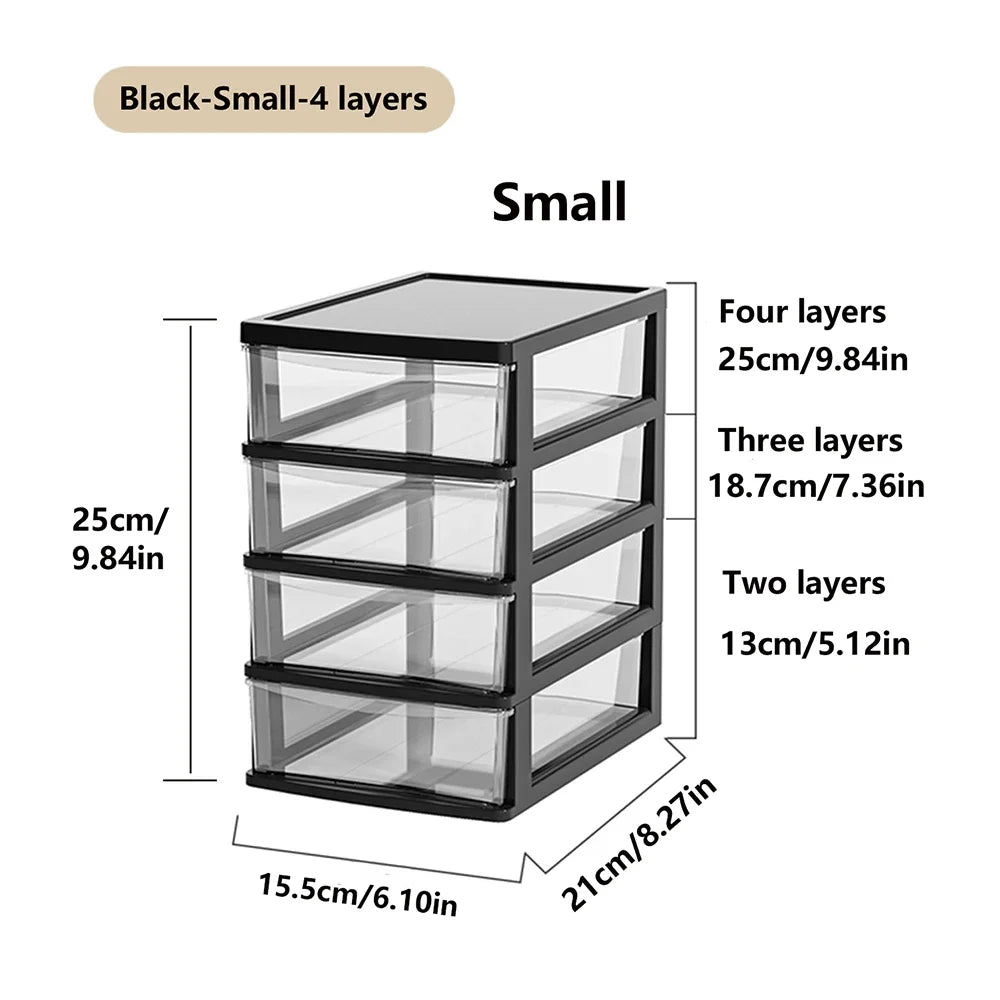 rangements transparents moderne bureaux organisateur eco friendly divers objets stockage multifonctionnels