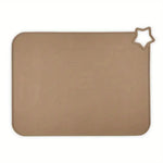 tapis souris silicone sans motif moderne rose beige gris vert bleu jaune marron respectueux