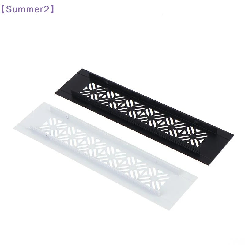 grille ventilation meuble motif géométrique moderne adhésif marron noir blanc