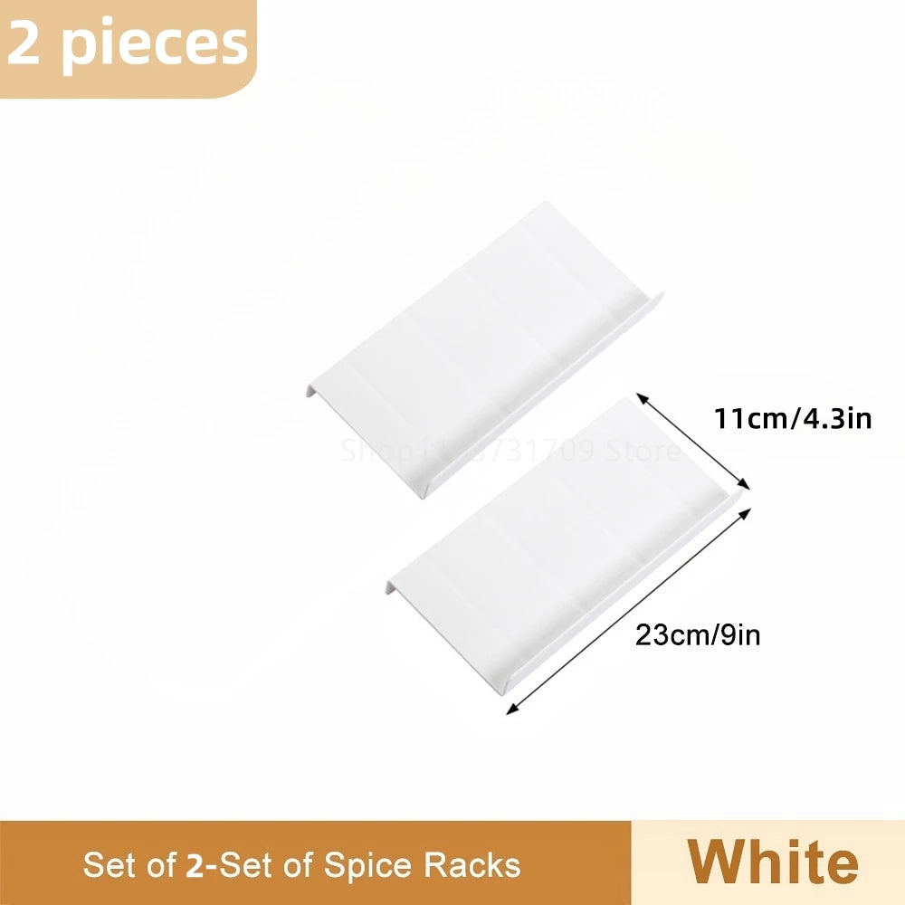 tapis rangement épices noir blanc texture tissée moderne organisation cuisine épicerie étiquettes