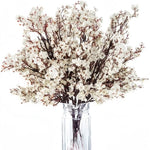 décoration mariage bouquet gypsophila artificielle rose clair intérieur naturel événement anniversaire