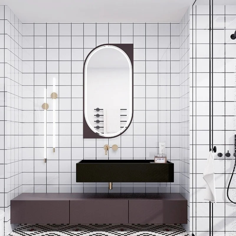 autocollants muraux carreaux brique blanc noir adhésifs modernes cuisine chambre salle bains renovatable minimalistes