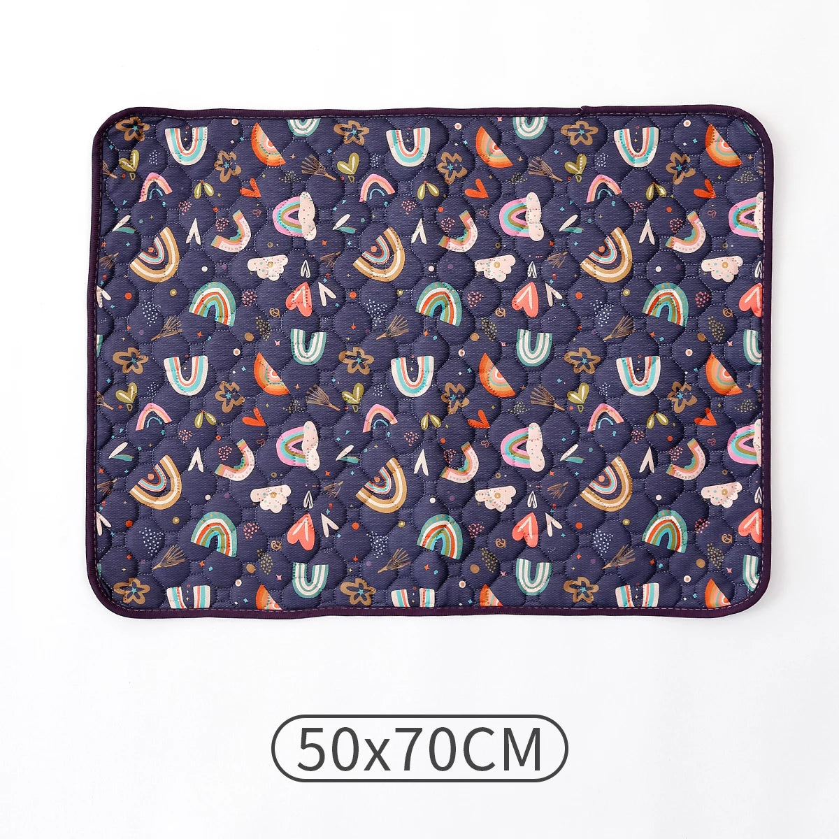 tapis animal grès beige ours marron texture quadrillée moderne doux absorbant