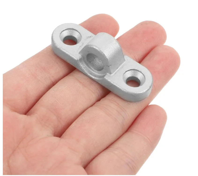 supports tige solaire argentés eyelets pièces vis industriel camping car caravane fixations