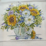 broderie portrait fleurs animaux paysages colorées traditionnelle réaliste