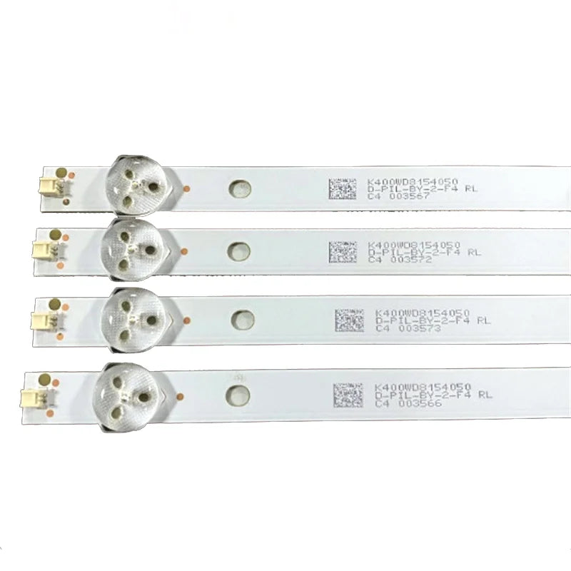 bandes led blanc modernes lampes rétroéclairage téléviseur connecteurs étiquettes.codes qr