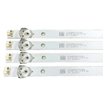 bandes led blanc modernes lampes rétroéclairage téléviseur connecteurs étiquettes.codes qr