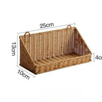 paniers tressés naturels panier suspendu mural rangement fruits légumes crochet scandinave pliable respectueux environnement.storage