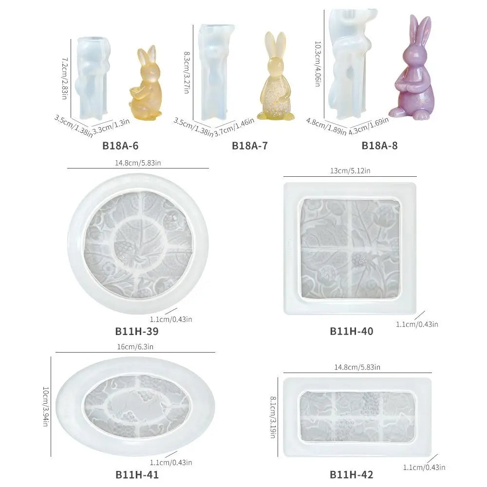 moule silicone gâteau forme lapin relief artisanal décoration cuisine gourmande festive