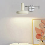 lampe murale articulée crème moderne ampoule E27 réglable hauteur bas led