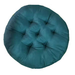 coussin rond antidérapant coton polyester couleur gris moderne øllets 30cm violet bleu marron jaune