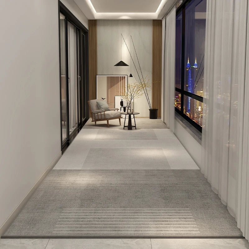 Tapis géométrique pour hôtel personnalisable en taille et couleur
