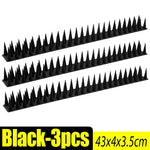 anti oiseaux pointes coniques protection jardin blanc noir moderneextérieur sécurité avifaune