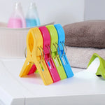 pinces linge modernes plastique rose vert bleu jaune opaques