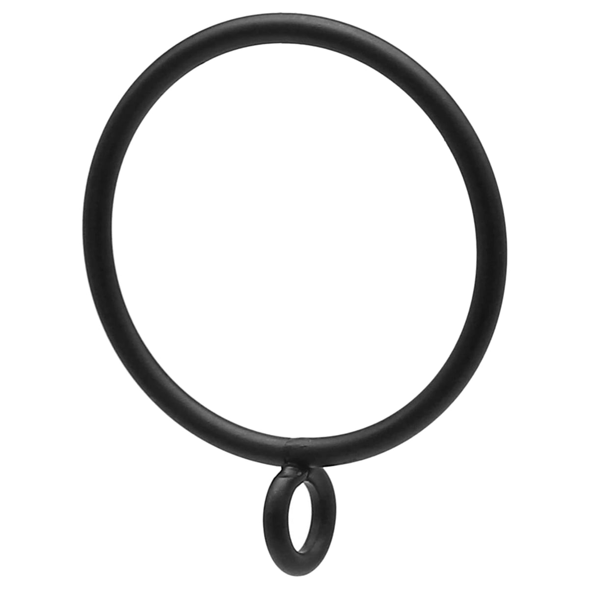 anneaux rideau noir modernes métal coton accessoire voilage suspension chambre maisonintérieur