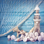 décoration murale filet pêche maille fine coquillages marine décoration plage maison fête