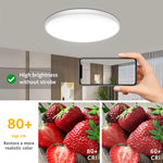 lampe led moderne blanc rond facile 2000 82000 lumens 30w 40w