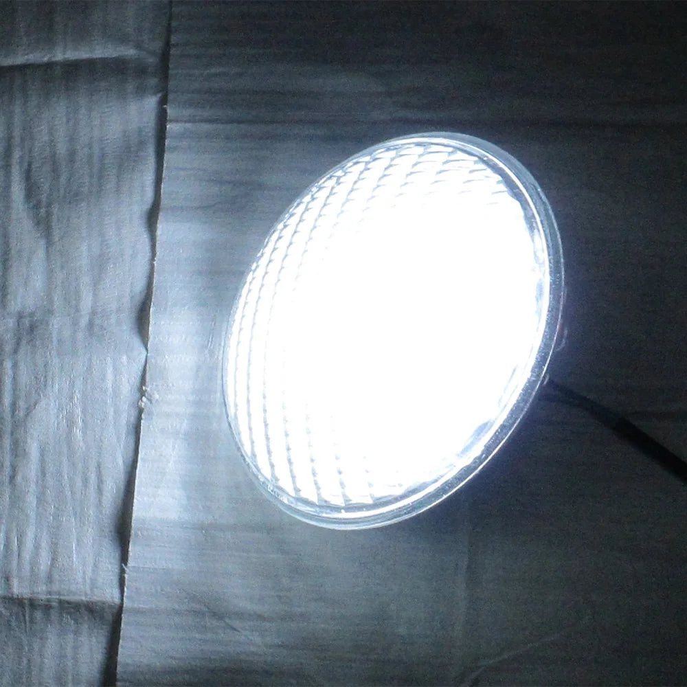 lampe led piscine sous marine étanche ip68 multicolore télécommande fixation vis