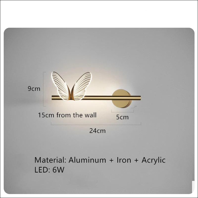 lampe suspendue or blanc papillons relief cercles lumineux moderne minimaliste certifiée led acrylique haute