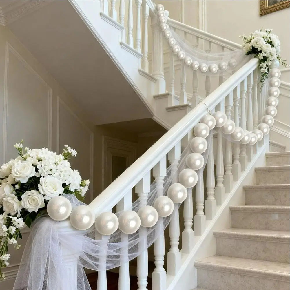 guirlande blanches mariage anniversaire décoration élégante noël saint valentin baptême